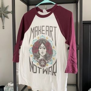 Obey baseball t-shirt